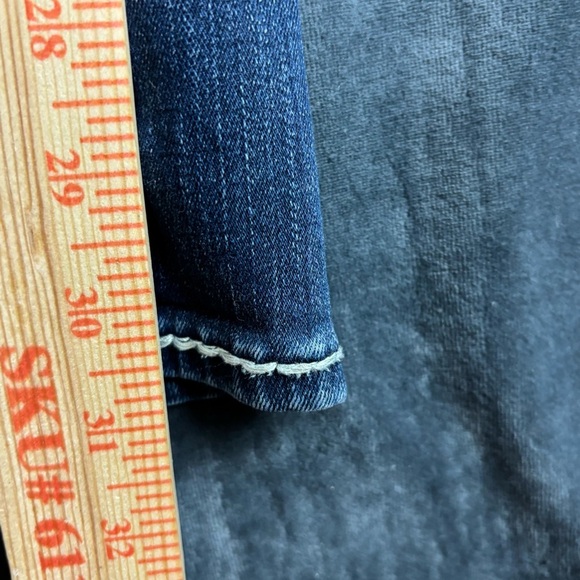 Rock Revival mid-rise sz 25 Blue Boot Cut Jeans with Authentic Wear **see pics - Picture 6 of 11
